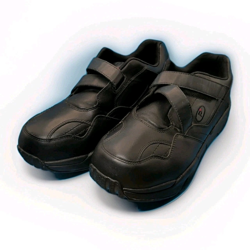 Propet Stability Anthem Shoes ‎ Men's 11.5 Black LaceUp  Walking Casual MAA162M